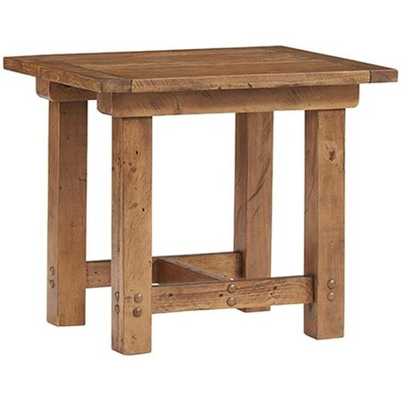 Progressive Furniture Progressive Furniture T857-04 Living Room End Table; Heritage Pine T857-04